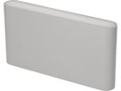 LED-Wandleuchte WALL-FLAT alugrau RAL9006