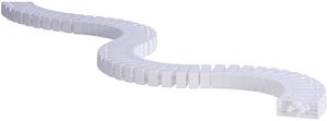 serpentine de câble Flex II 1.00m blanc RAL9003