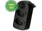 multi adaptateur ADAPT 2x type 13 noir rotatif interr. Green+Fair