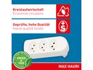multi adaptateur ADAPT 3x type 13 blanc rotatif Green+Fair