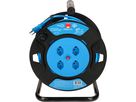 enrouleur de câble 4x type 13 33m noir bleu