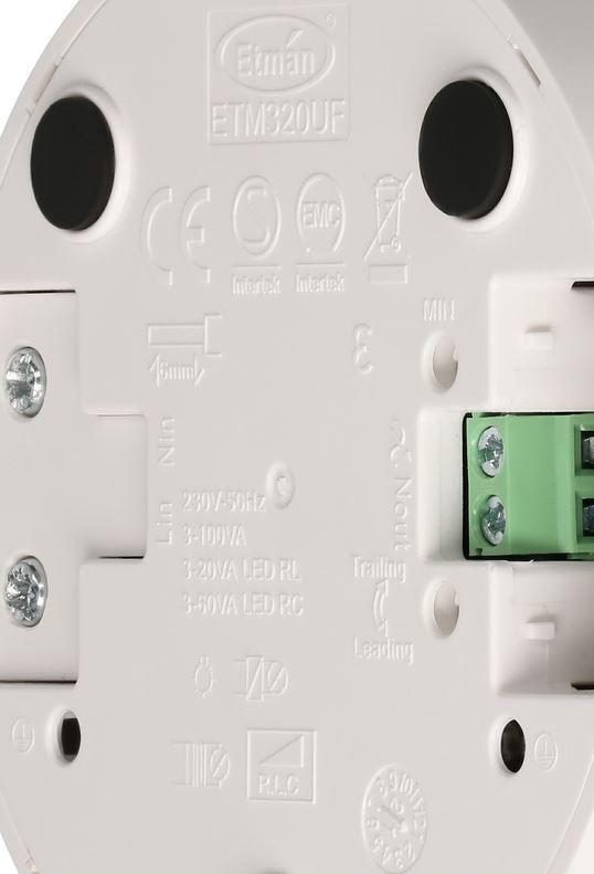 variateur universel au pied LED blanc