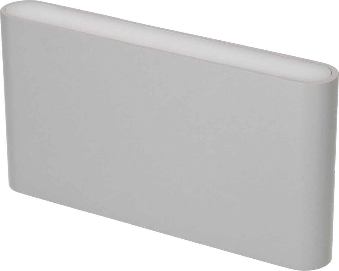LED-Wandleuchte WALL-FLAT alugrau RAL9006