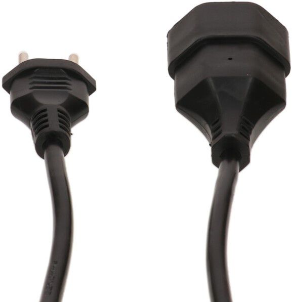 Rallonge TD H05VV-F3G1.0 5m noir BS type 12 / type 13