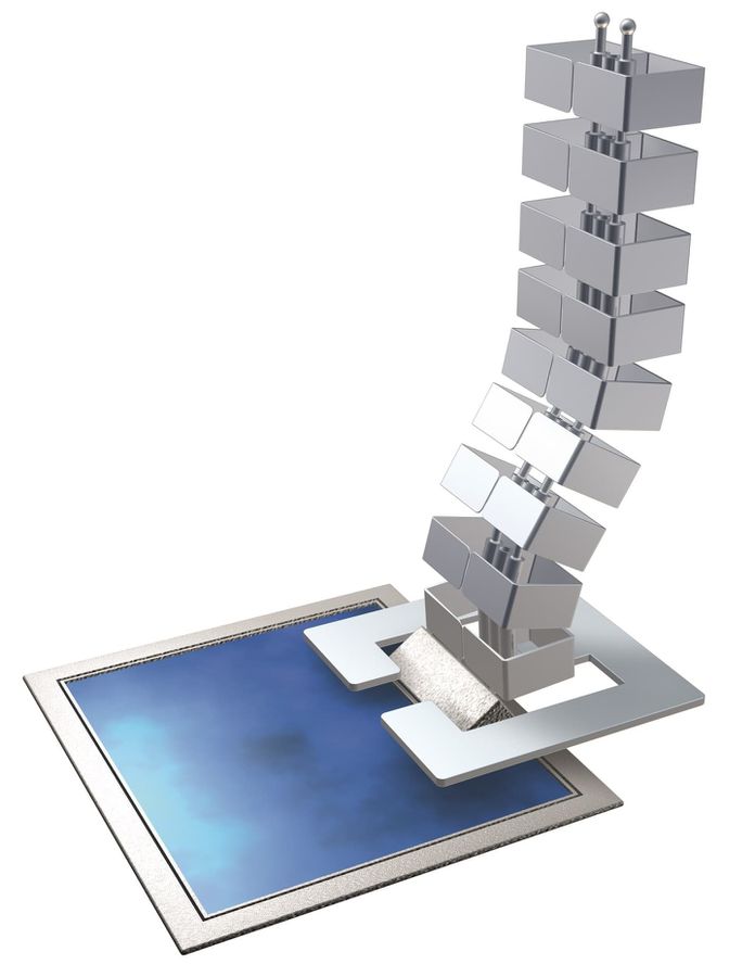 plaque de sol Easy-Floor-2K noir RAL9005