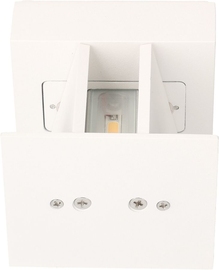 Applique murale à LED BIG-BOX blanc mat RAL9003