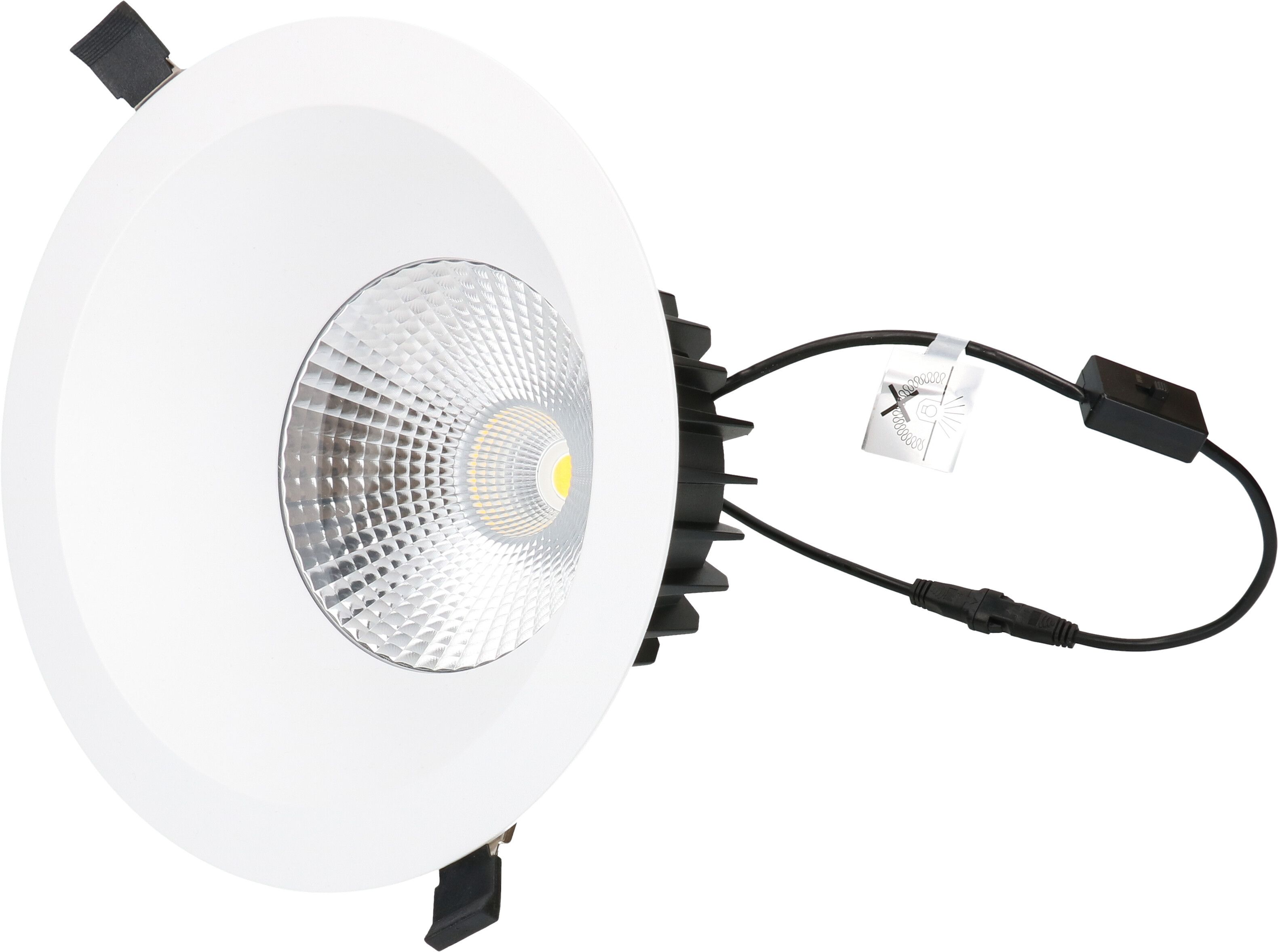 LED-Downlight ATMO Ø200 blanc 3000+4000K 2305lm 60°