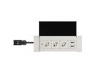 NEXO presa multipla bianco 3x tipo 13 1x USB-C/C