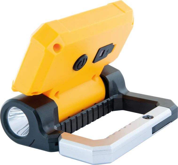 projecteur de travail rechargeable LED 3W+3W lampe de poch nr/jn