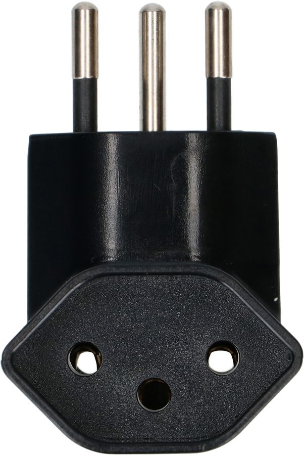 multi adaptateur 2x type 13 3 pôles noir