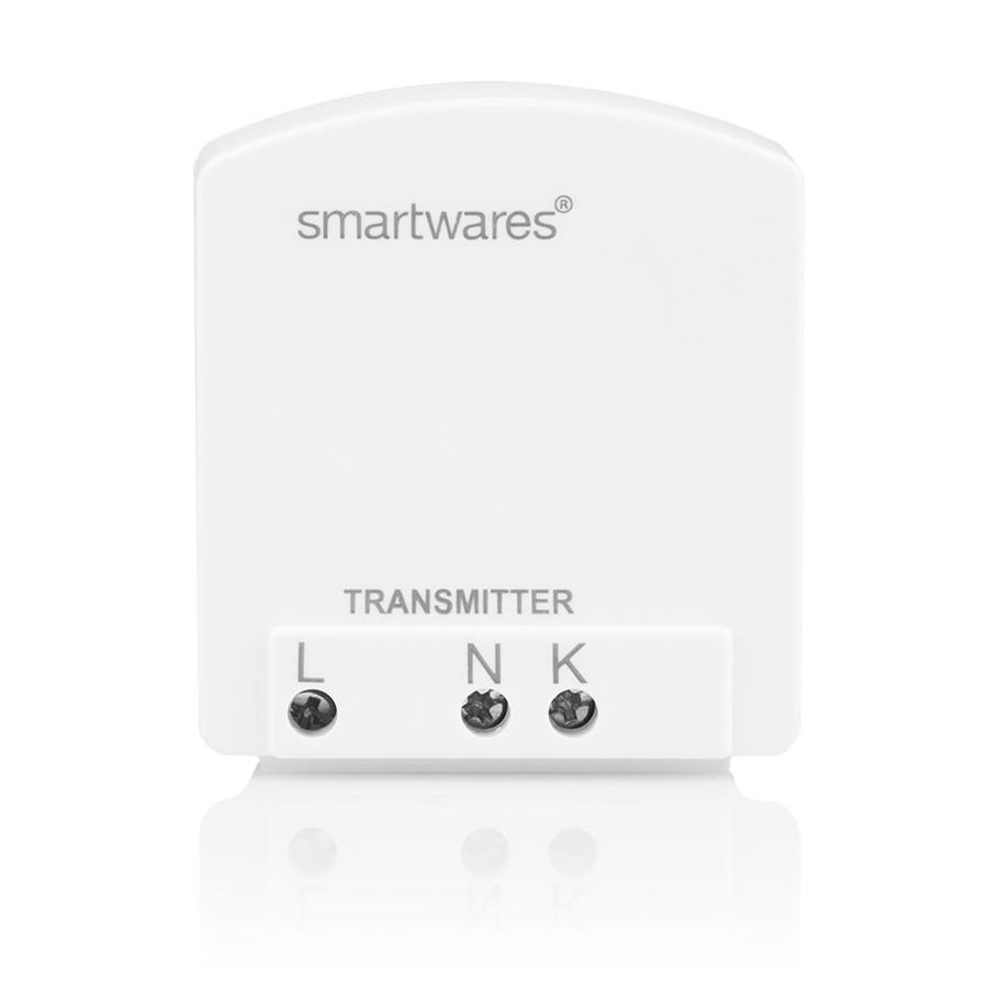 Interrupteur sans fil pour montage 1 canal blanc