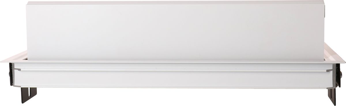 Duo plus Cover Einbaurahmen kurz weiss inkl. Befestigung