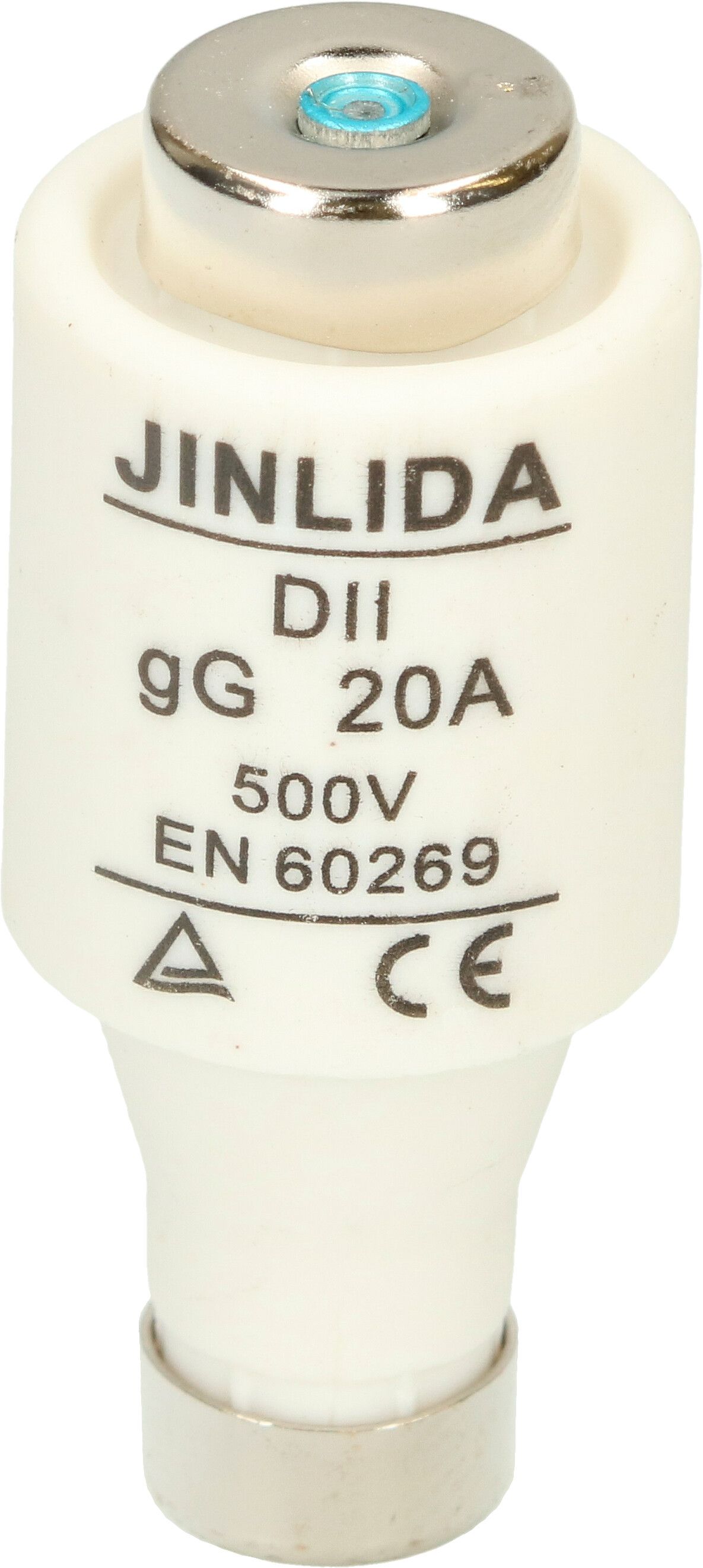 fusible 20A retardé 500V DT-II / 5 pièces