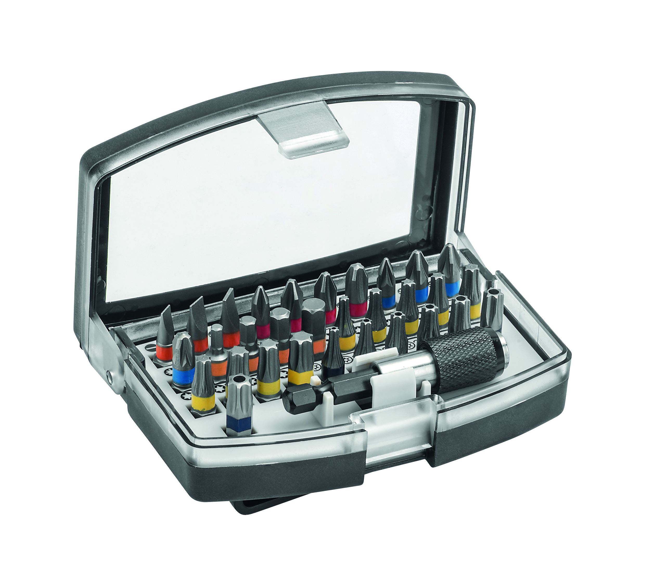 Jeu d'embouts 32 pièces PH PZ TX Hex SZ fixation magnétique