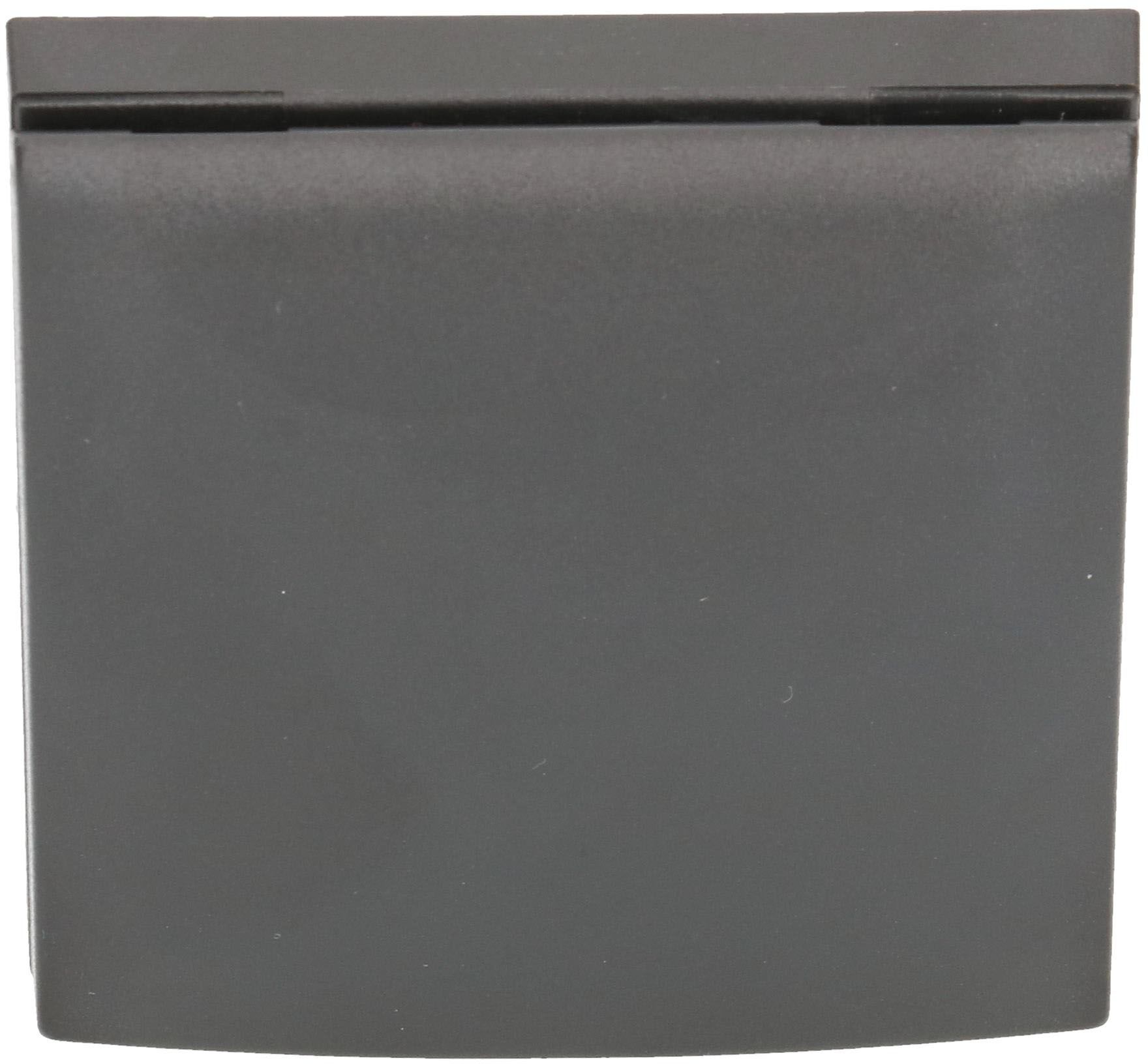 Abdeckrahmen Gr.1 UP mit Klappdeckel Integro anthrazit