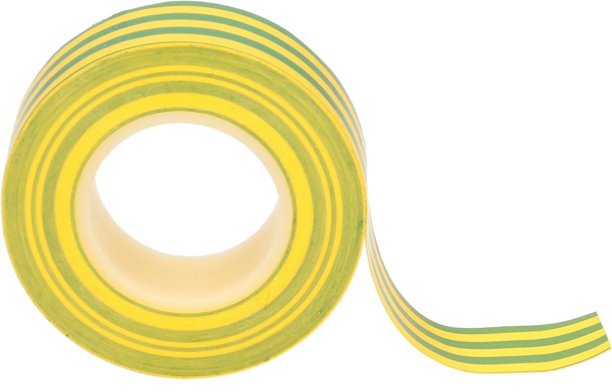 Ruban isolant universel DIN EN 60454 couleur vert-jaune 15mmx10m