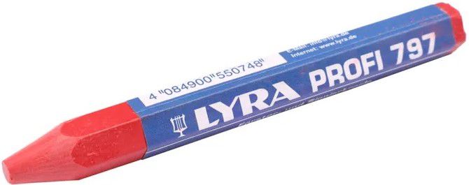 Craie de signature rouge