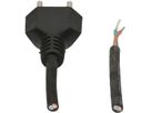 GD-Netzkabel H05RR-F2X1.0 5m schwarz Typ 11