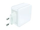 adattatore di ricarica rapida USB 1x USB-C PD 1x USB-A 30W bianco