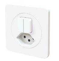 petite combinaison schéma 3+3 / type 13 ta.1x1 ENC maxONE blanc