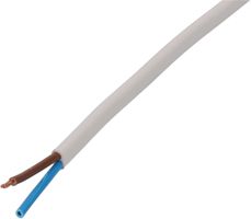 câble TDLF H03VVH2-F2X0.75 blanc