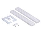 garniture serpentine de câble 1 Flex II 0.75m blanc RAL9003