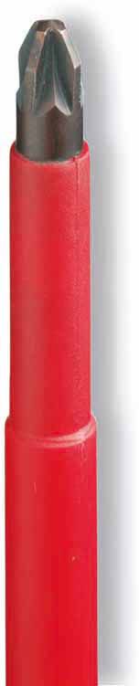 Tournevis Isolé Croix 60mm Tension d'essai 1000V PZ 0