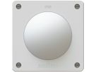 bouton-poussoir NO/NF insert +set frontal exo IP55 blanc