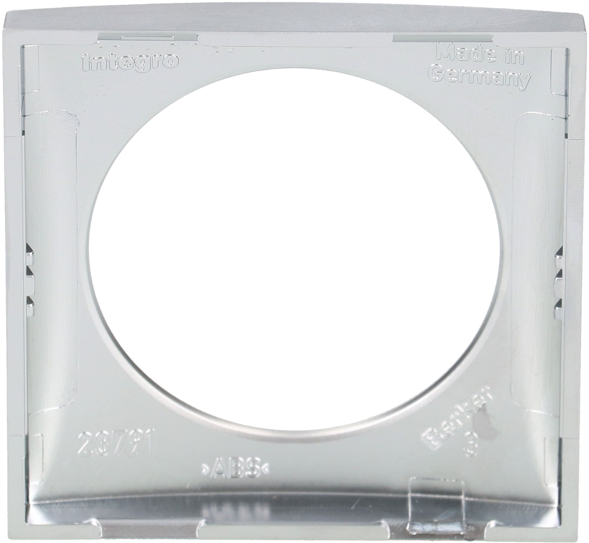 cadre de recouvrement ta.1 ENC Integro chrome matt laqué