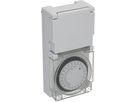 programmateur horaire IP55 24h analogique blanc