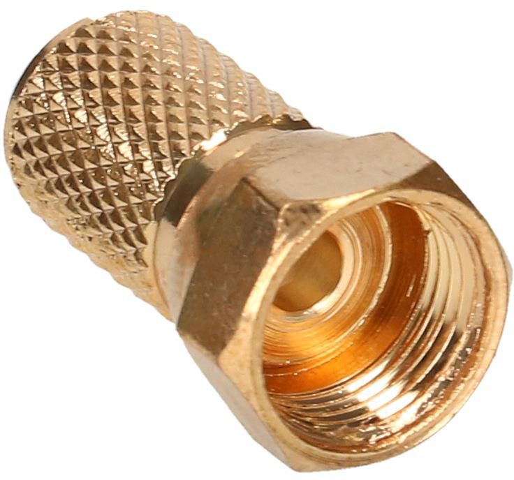 spina F da avvitare D=7mm placcato oro