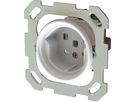 prise 1x type 25 insert avec plaque frontale exo IP55 blanc