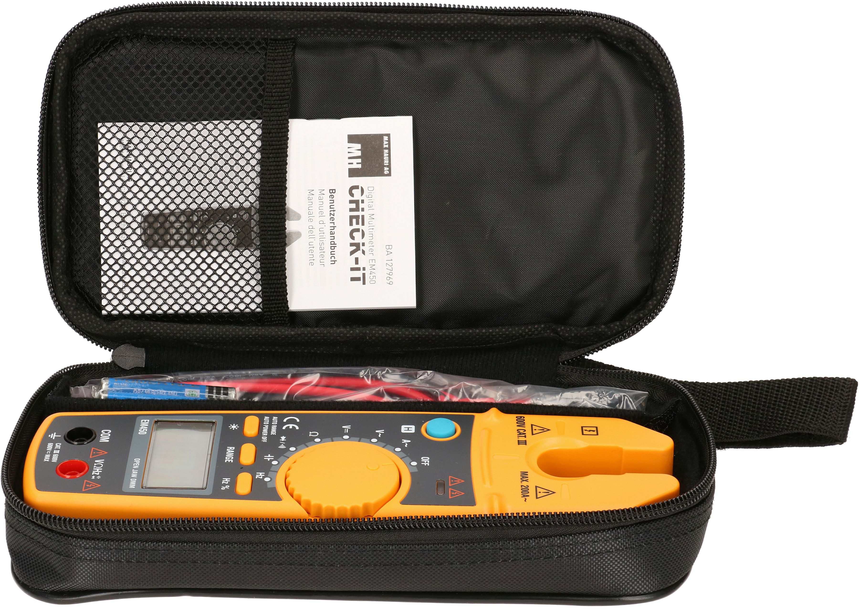 Digitales Multimeter Stromzange EM450