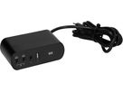 Desktop Charger PD65W 3x USB-C 1x USB-A 2x type 13 noir