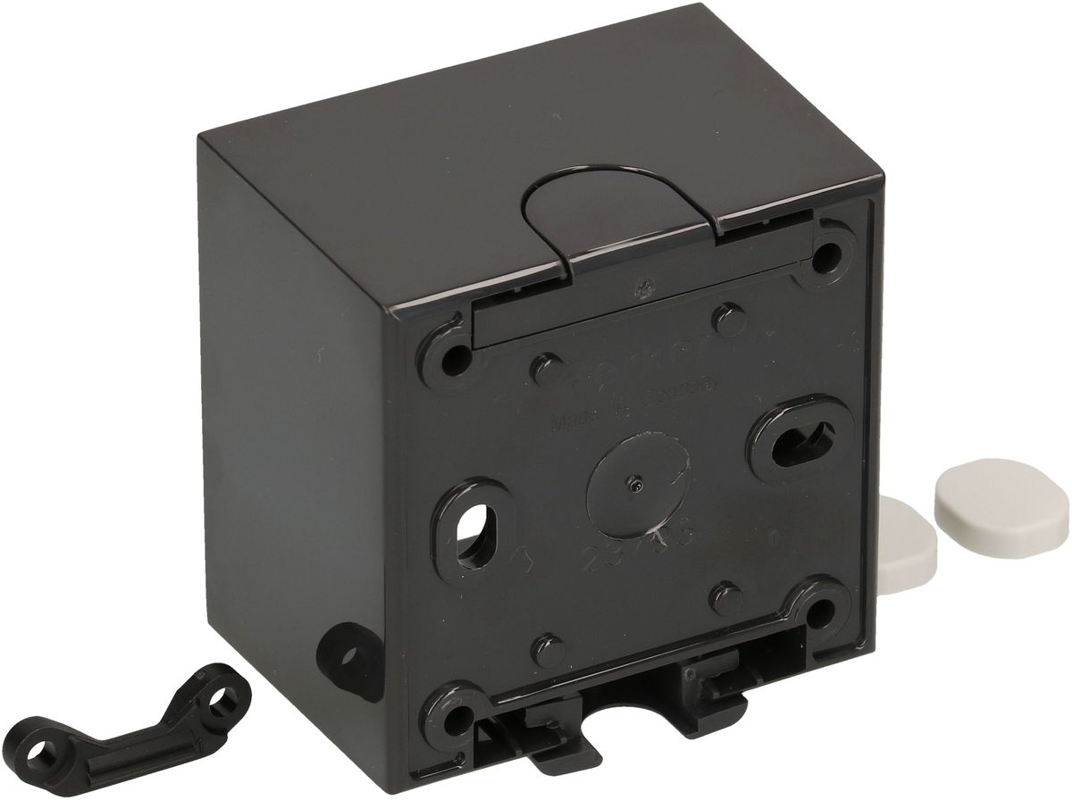 boîtier ta.1x1 haut AP Integro anthracite