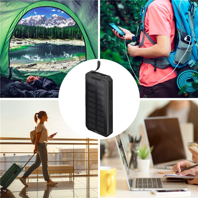 Powerbank 20000mAh QC/PD Solar