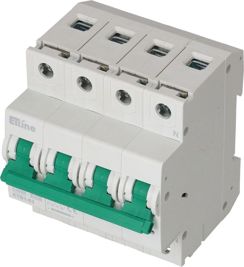 disjoncteur 3P+N C 13A 10kA