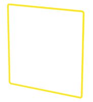 profil décoratif ta.3x3 priamos jaune