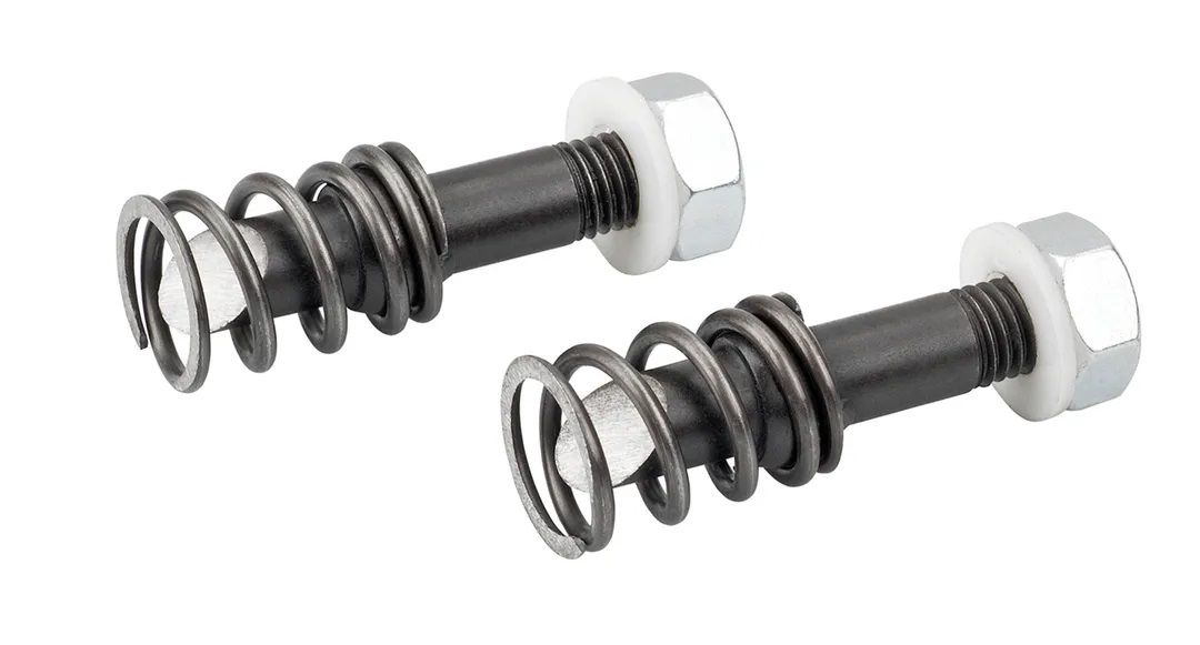 Poinçon +ressorts d'éjection pour pince poinçonner tôles trapéz.