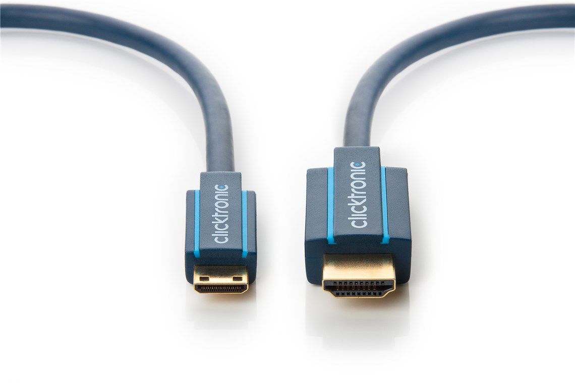 Mini-HDMI câble adaptateur avec Ethernet