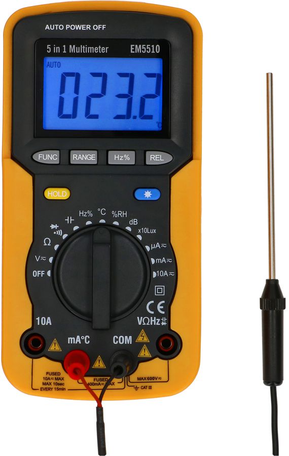 Digitales Multimeter Profi EM5510