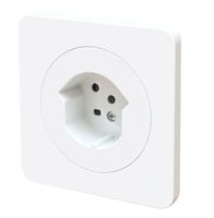 prise 1x type 15 ta.1x1 ENC maxONE blanc