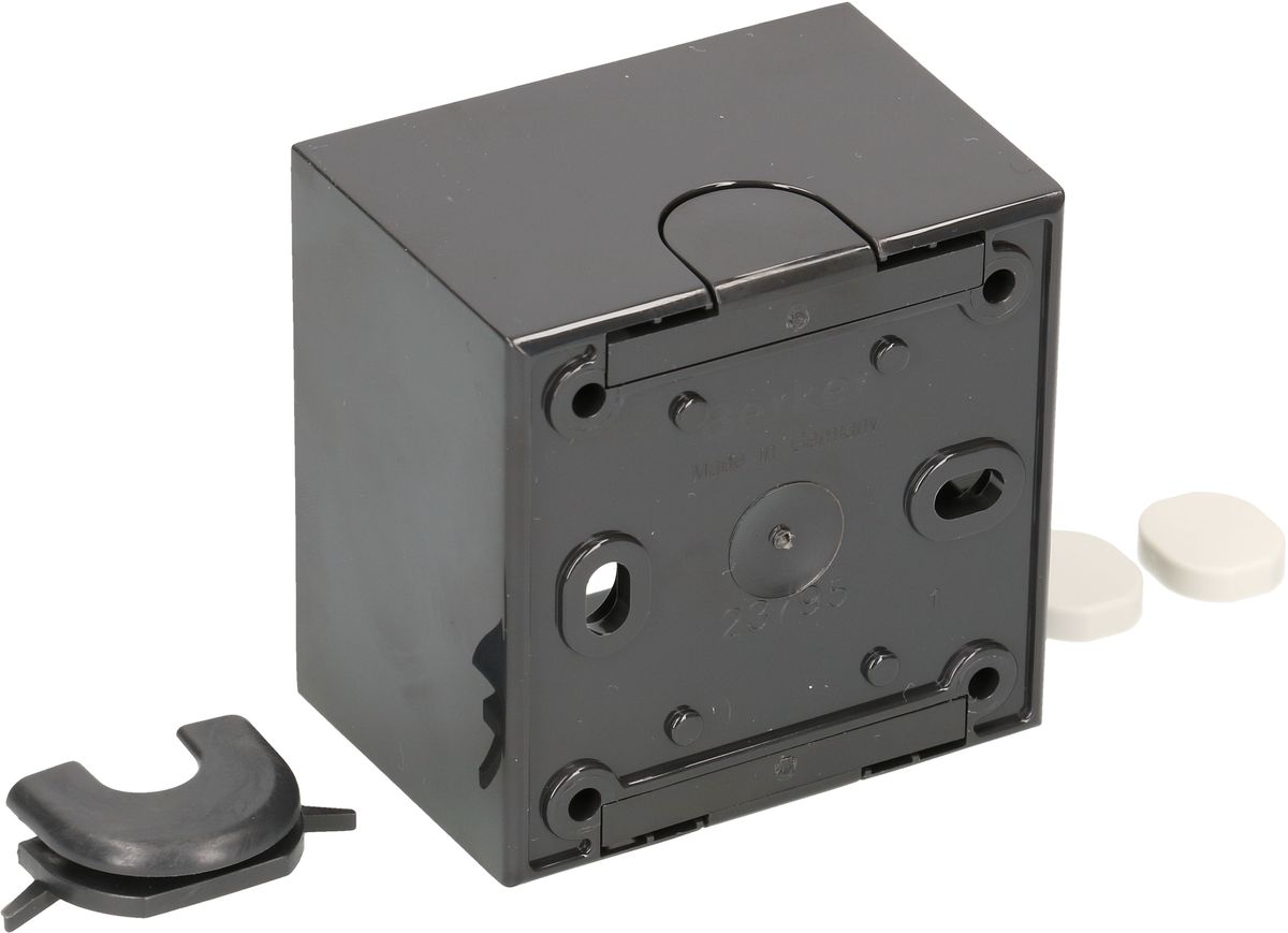 alloggiamento dim.1x1 alto AP Integro antracite