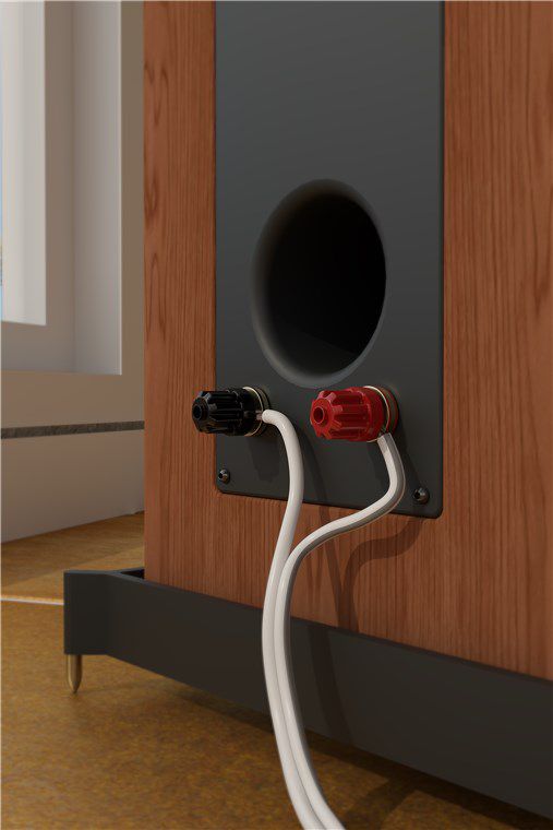 câble de haut-parleur 2x4.0mm² 10m transparent