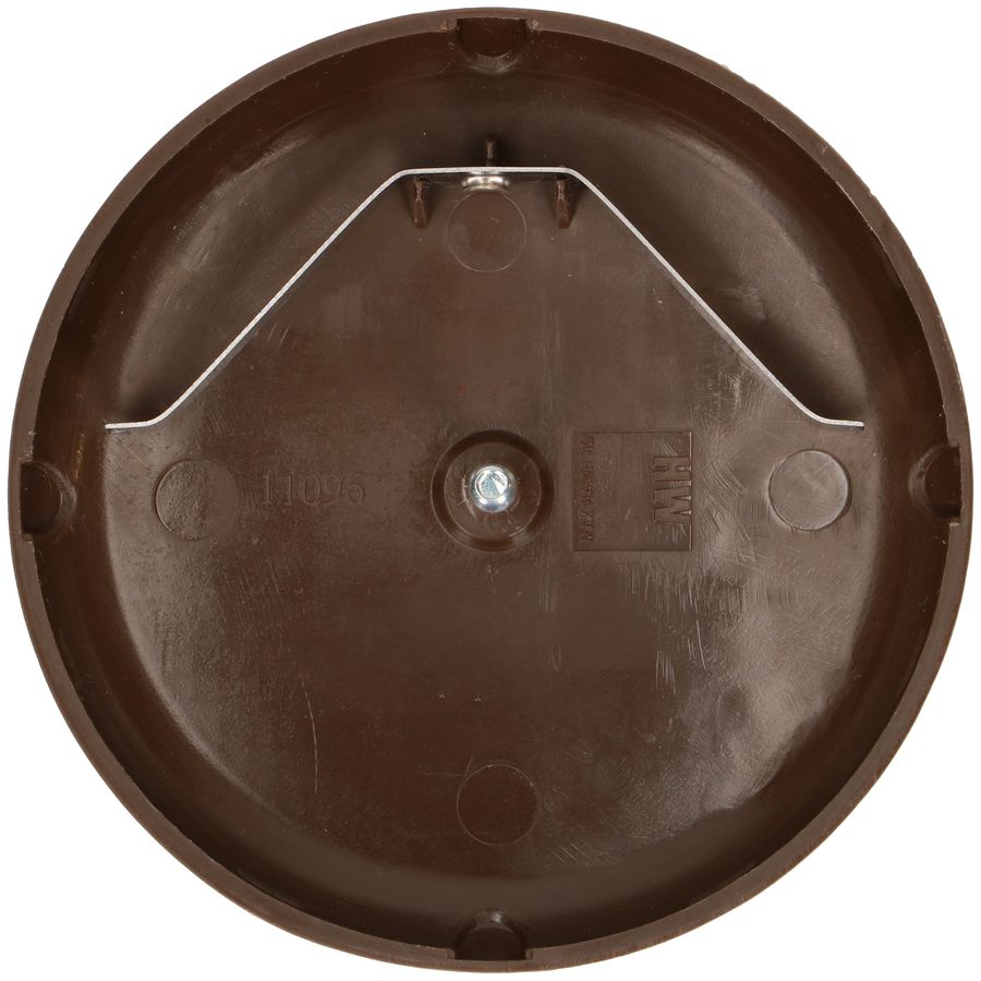 rosetta a soffitto tondo staffa a molla marrone