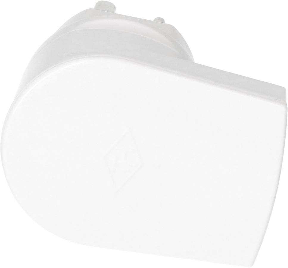 Fiche TH type 25 5-pôles blanc coudé