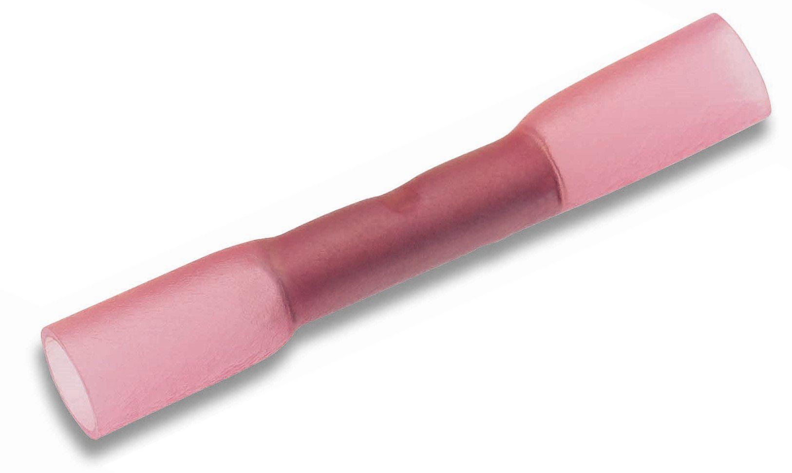 Connecteur bout à bout avec isolation thermorétr. 0.5-1mm² rouge