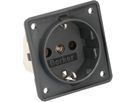 presa 1x Schuko apparecchio + placca frontale Berker Integro ant.