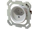 prise 1x type 13 insert avec plaque frontale exo IP55 blanc