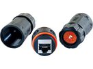connecteur câble IP68 coupleur réseau double Cat. 6A